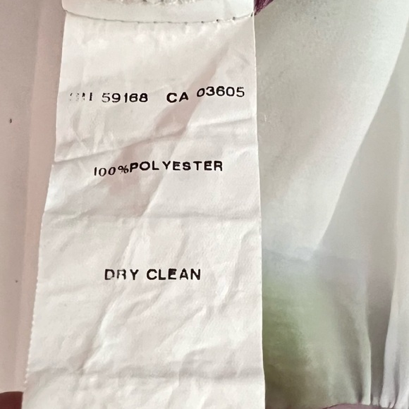 Karen Kane WatercolorFloral Print Georgette Tunic Blouse Size Small - Picture 7 of 11